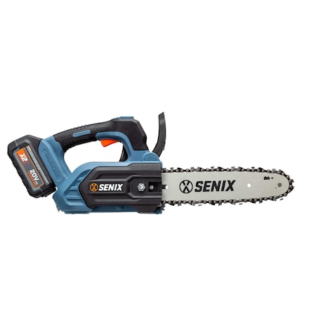 Senix 10 in 20V Battery Cordless Chainsaw CSX2-M1-0